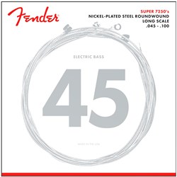 Fender 7250ML Nickel Plated Steel Roundwound Long Scale Bass Strings (45-100)