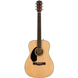 Fender CC-60S Concert Acoustic Guitar Left Handed w/ Walnut Fingerboard (Natural)