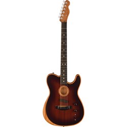 Fender American Acoustasonic Telecaster All-Mahogany Ebony Fingerboard (Bourbon Burst)