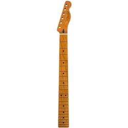 Fender Roasted Maple Neck w/ 22 Jumbo Frets, 12", Maple Flat Oval Shape