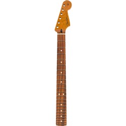 Fender 12" Strat Neck w/ 22 Jumbo Frets Flat Oval Shape (Roasted Maple)