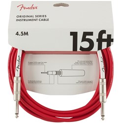 Fender Original Series Instrument Cable 15' (Fiesta Red)