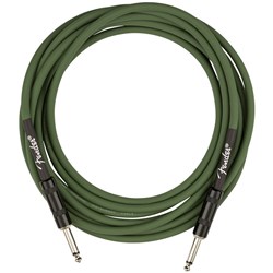 Fender Strummer Pro 13' Instrument Cable (Drab Green)