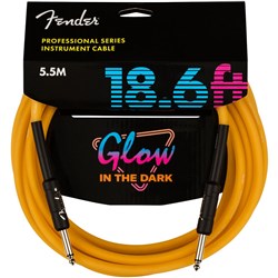 Fender Professional Glow in the Dark Cable - 18.6' (Orange)