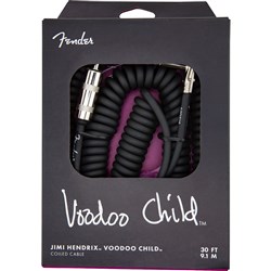 Fender Jimi Hendrix Voodoo Child Coiled Cable (Black)