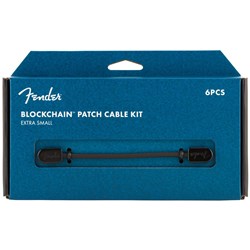 Fender Blockchain Patch Cable Kit - 6 Cables (Extra Small)