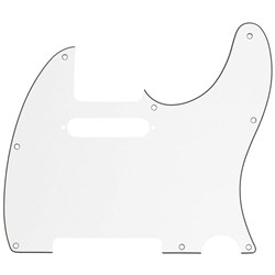 Fender 8-Hole Mount Multi-Ply Telecaster Pickguard 3-Ply (Parchment)