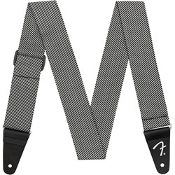 Fender 2" Modern Tweed Strap (White/Black 2")