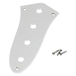 Fender Jazz Bass Control Plate 4-Hole (Chrome)