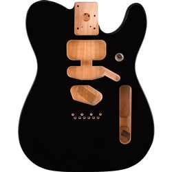 Fender Deluxe Series Telecaster SSH Alder Body Modern Bridge Mount (Black)