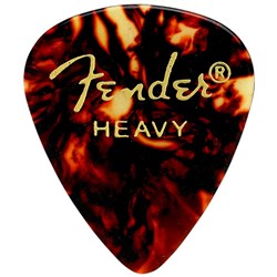 Fender 351 Shape Classic Picks 12-Pack - Heavy (Tortoise Shell)