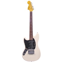 Fender MIJ Traditional '70s Mustang Left-Handed Rosewood Fingerboard (Vintage White)