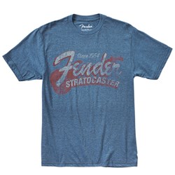 Fender Since 1954 Strat T-Shirt (Blue Medium)