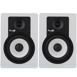 Fluid Audio C5BTW Bluetooth 5" White Studio Monitors (Pair)