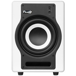 Fluid Audio White F8S Studio Active 8" Subwoofer