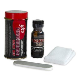 GHS A77 Fingerboard Care Kit Fret Buffer, GHS Fingerboard Cleaner/Conditioner & Cloth