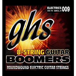 GHS Boomers GBCL 6-String Roundwound Electric Guitar Strings - Custom Light (9-46)
