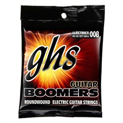 GHS Boomers GBUL 6-String Roundwound Electric Guitar Strings - Extra Light (8-38)