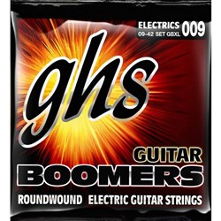 GHS Boomers GBXL 6-String Roundwound Electric Guitar Strings - Extra Light (9-42)