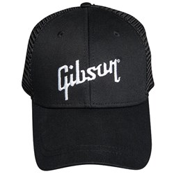 Gibson Black Trucker Snapback