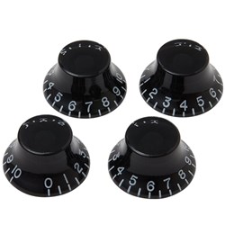 Gibson Top Hat Knobs - 4-Pack (Black)