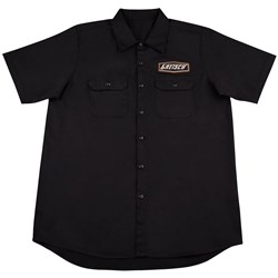 Gretsch Biker Work Shirt - Small (Black)