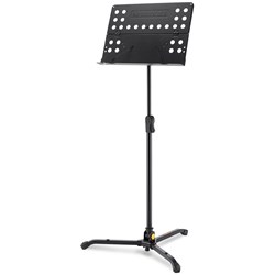 Hercules BS311B Tripod Orchestra Music Stand w/ Perforated Foldable Desk