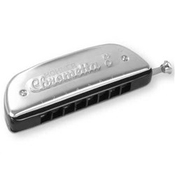 Hohner Chrometta 8 Chromatic Harmonica Tow Octave Range (250/32/C)