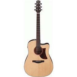 Ibanez AAD170CE Advanced Acoustic Guitar w/ Cutaway & Pickup (Natural Low Gloss)