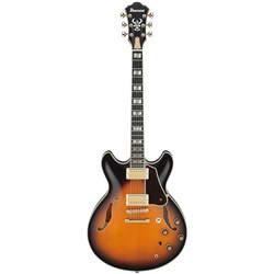 Ibanez AS2000 Prestige Semi-Hollow Electric Guitar (Brown Sunburst) inc Case