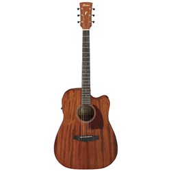 Ibanez PF12MHCE Acoustic Guitar w/ Cutaway & Pickup (Open Pore Natural)