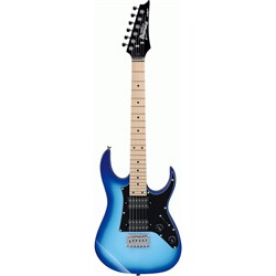 Ibanez GRGM21M BLT Mikro 3/4 Size Electric Guitar (Blue Burst)