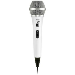 IK Multimedia iRig Voice Handheld Microphone (White)