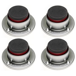 IsoAcoustics Stage 1 Isolators for Combo Amps, Stacked Cabs, Stage Monitors & Subs (4-Pack)