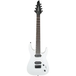 Jackson JS Series Dinky Arch Top JS32-7 DKA HT Amaranth Fingerboard (Snow White)