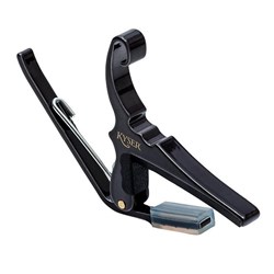 Kyser KG6B Quick Change Trigger Style Capo for Steel String Acoustic Guitar