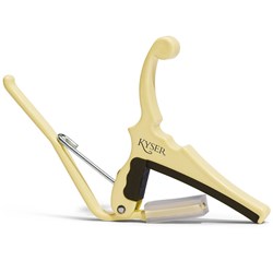 Fender x Kyser Quick Change Electric Guitar Capo (Olympic White)