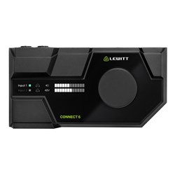 Lewitt Connect 6 Dual USB-C Audio Interface for Creators & Musicians w/ DSP
