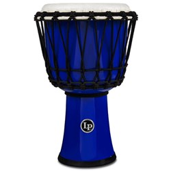 LP 7" Rope Tuned Circle Djembe with Perfect-Pitch Head (Blue)
