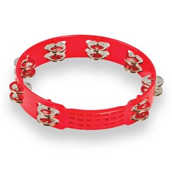 LP Aspire Plastic 10" Tambourine (Red)