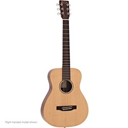 Martin LX1E Left-Hand Little Martin Acoustic Guitar w/ Pickup inc Gig Bag