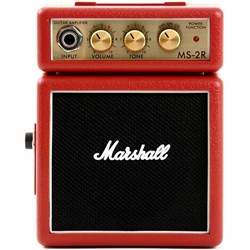 Marshall MS-2R Mini Amp Red