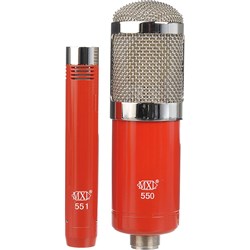 MXL 550 / 551R Condenser Microphone Ensemble