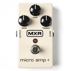 MXR M233 Micro Amp + Boost Pedal w/ Gain Control & EQ & True Bypass Switch