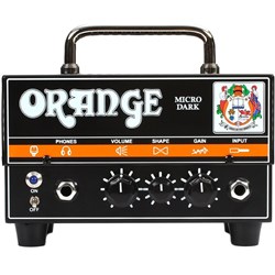 Orange MD Micro Dark Guitar Amp Head w/ Valve Pre Amp (20 Watts)