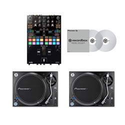 Pioneer TURNTABLI7M Pack w/ PLX1000 Turntables, DJMS7 Mixer & Rekordbox Timecode