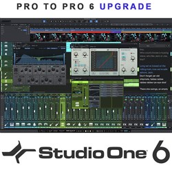 PreSonus Studio One Pro 1-5 to Pro 6 Upgrade (eLicence Only)