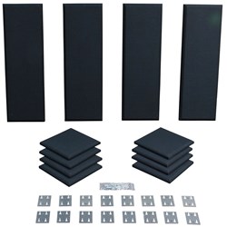 Primacoustic London 8 Room Kit 12-Pack - 8 Scatter Blocks 4 4 Control Columns (Black)
