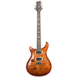 PRS Custom 24 10 Top Left Hand Core Electric Guitar w/ Case (Copperhead Burst)