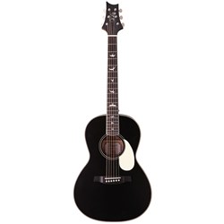 PRS SE P20 Parlor-Sized Acoustic Guitar (Black Top) inc Gig Bag